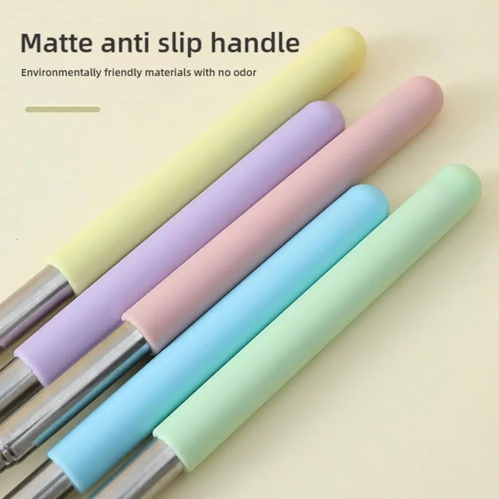 Steel Teaching Pointer Telescopic Rod Finger Design Teaching Stick Finger Reading Sticks Tools School Office Supplies Beauty World Shop