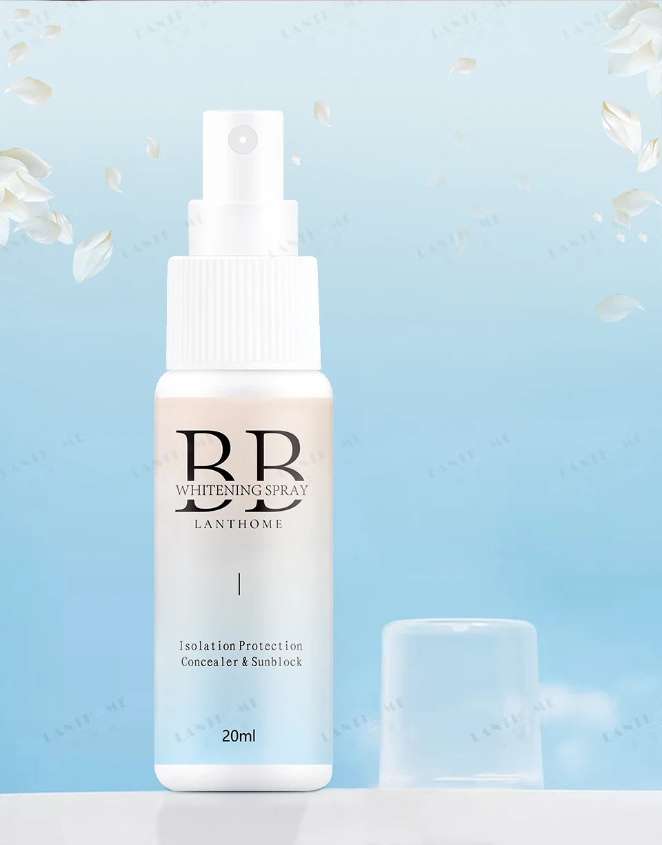 BB Whitening Spray Skin Brightening Moisturizing BB Cream Face Foundation Nourishing Skin Care Beauty Cosmetics Beauty World Shop