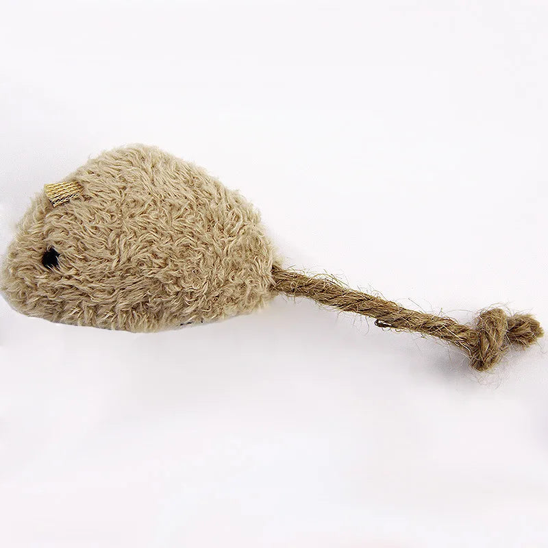3pcs/set Funny Cat Toy Plush Simulation Mouse Toy Interactive Bite Resistance Plush Mouse Cat Scratch Mouse Toy For Kitten Beauty World Shop