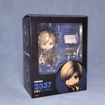2026 New 10cm Resident Evil Anime Figure #2337 Biohazard Leon S.Kennedy Action Figures Pvc Adult Collection Model Doll Toys Gift Beauty World Shop