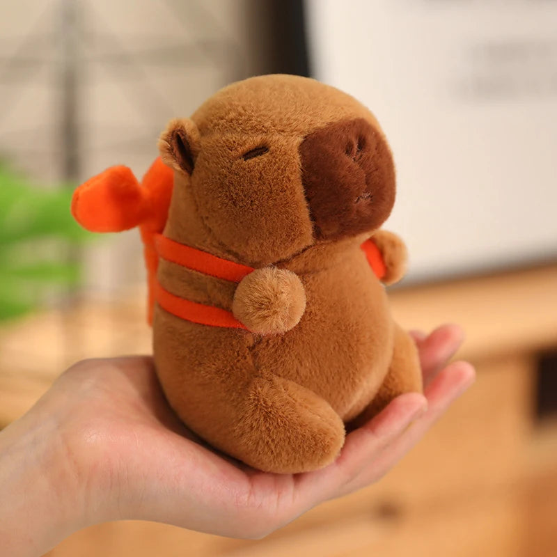 Capybara Plush Toy Pendant Keychain Capibara Cosplay Pokemon Pikachu Disney Stitch Sanrio Kuromi Plushies Stuffed Bag Decor Gift Beauty World Shop