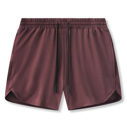 New Summer Men's Sports Shorts Quick Dry Breathable Beach Jogging Single Layer Breathable Shorts Training Basketball Apparel Gym