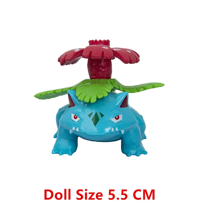Pokemon Cartoons Movie Anime Figure Gengar Charizard Pikachu Collection Model Pocket Monster Action Toys Kids Christmas Gifts Beauty World Shop