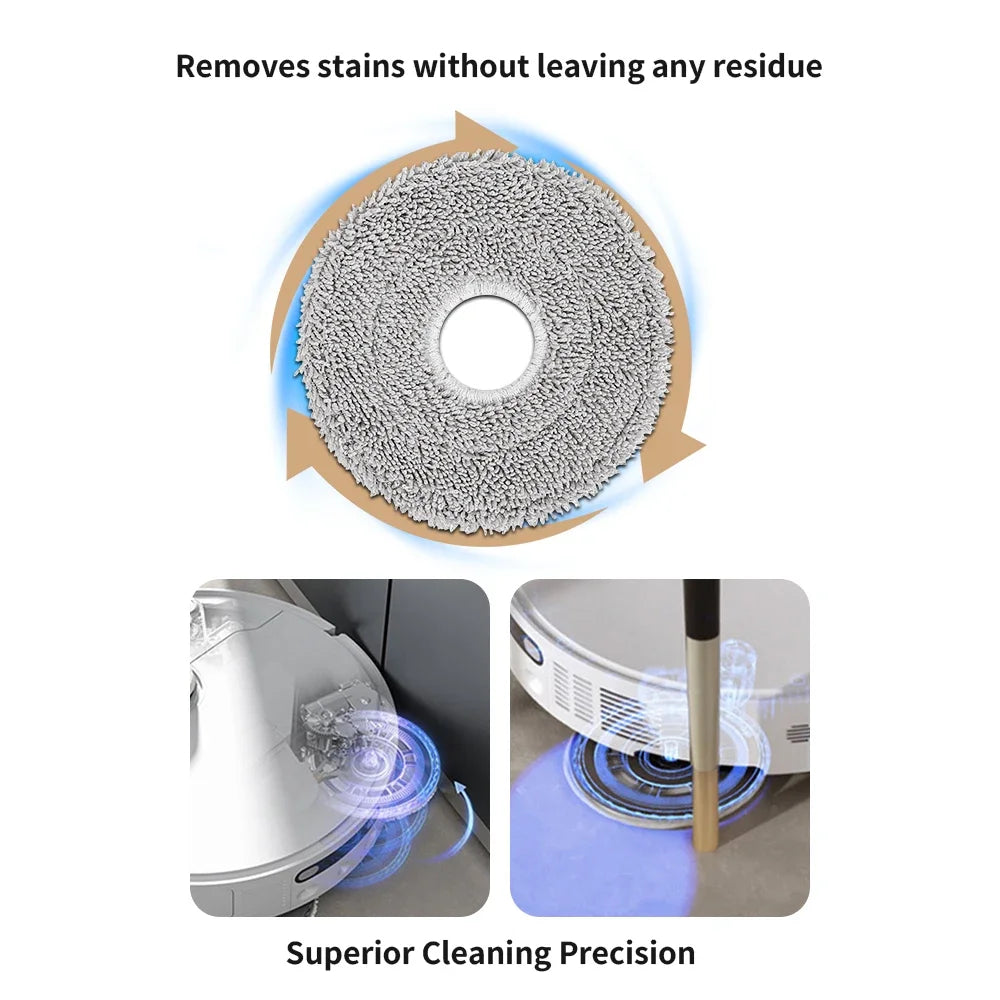 For Dreame Main Side Brush Hepa Filter Mop Rags Dust Bag X50 Pro/X50 Ultra/X50Master/L40S Pro Ultra/L50 Pro Ultra/MOVA V50 Ultra Beauty World Shop