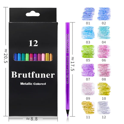 Brutfuner 48/72/120/150/160/180Colors Pencils Professional Oil Wood Soft Watercolor Pencil For School Draw Sketch Art Supplies Beauty World Shop