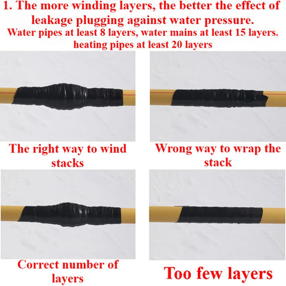 Super Strong Waterproof Stop Leaks Seal Repair Performance Silicone Adhesive Insulating Duct Tapes Beauty Fashion