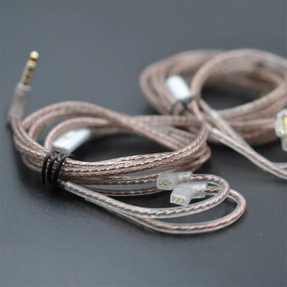KZ Headphone Cable High-Purity Copper Cube Mixed Upgrade Cable Earphone Wire Original Wire