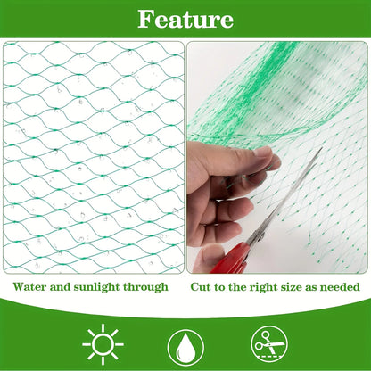 1pc Garden Netting and Bird Protection, for Vegetables Plants Flower And Fruit Trees, Trellis Gird Pest Fencing Net Stops, Beauty World Shop