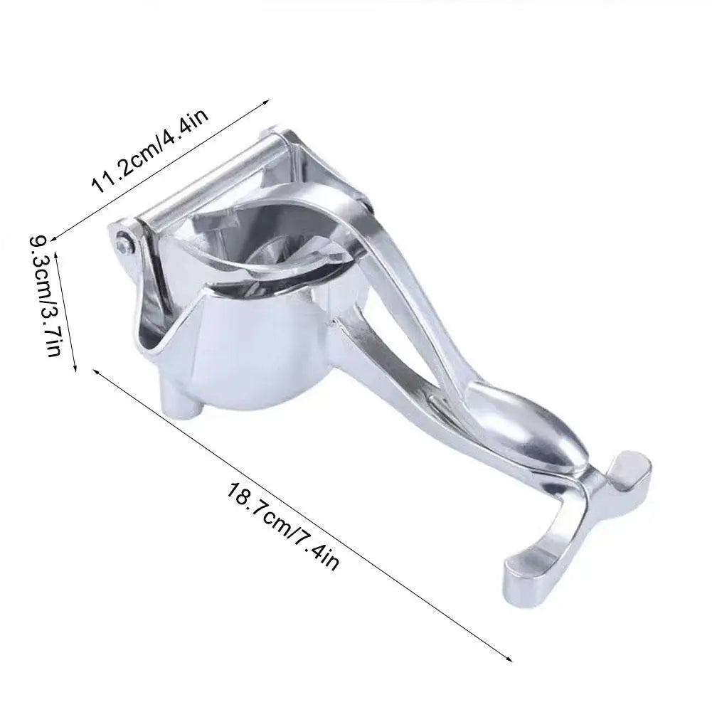 1pc Manual Juice Squeezer Aluminum Alloy Hand Pressure Juicer Pomegranate Orange Lemon Sugar Cane Juice Bar Kitchen Fruit Tool Beauty Trend Shop