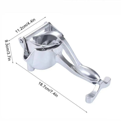 1pc Manual Juice Squeezer Aluminum Alloy Hand Pressure Juicer Pomegranate Orange Lemon Sugar Cane Juice Bar Kitchen Fruit Tool Beauty Trend Shop
