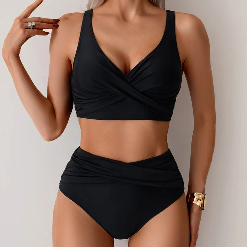 Summer Sexy Bikinis Push Up Swimsuits Women Swimwear For Female Beach Swim Wear Bathing Suits High Waist Bikini Set Pool Bather Beauty World Shop