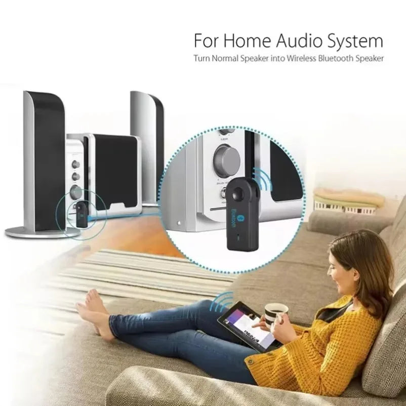 3 in 1 Wireless Bluetooth 5.0 Receiver Transmitter Adapter USB Adapter Audio Receiver Bluetooth Car Charger Car Aux for E91 E92 Beauty World Shop