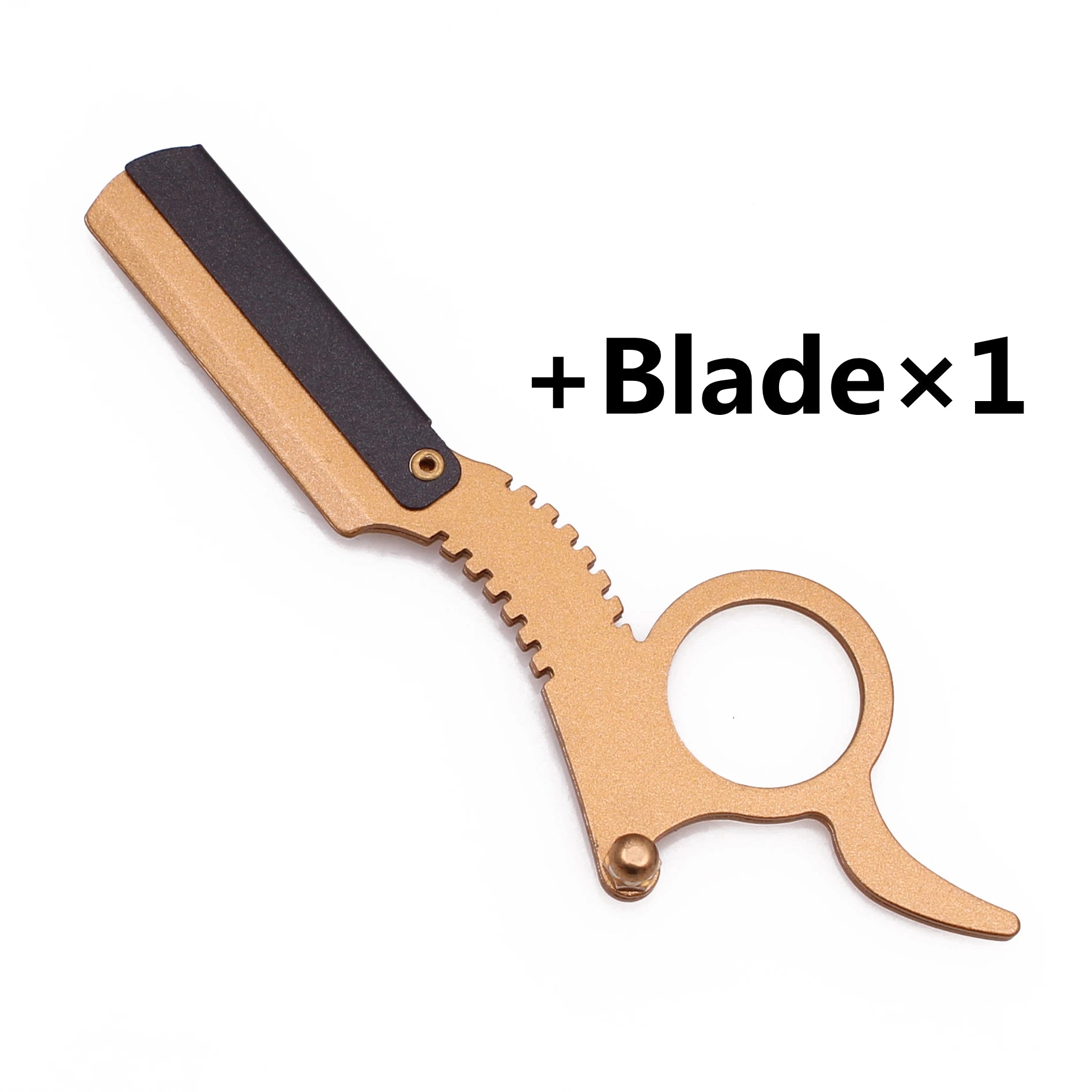 12.7cm 1Pcs Men Straight Barber Edge Steel Folding Shaving Knife Hair Removal Tools Shaving Razor With Blade Body Razors 6111# Beauty World Shop