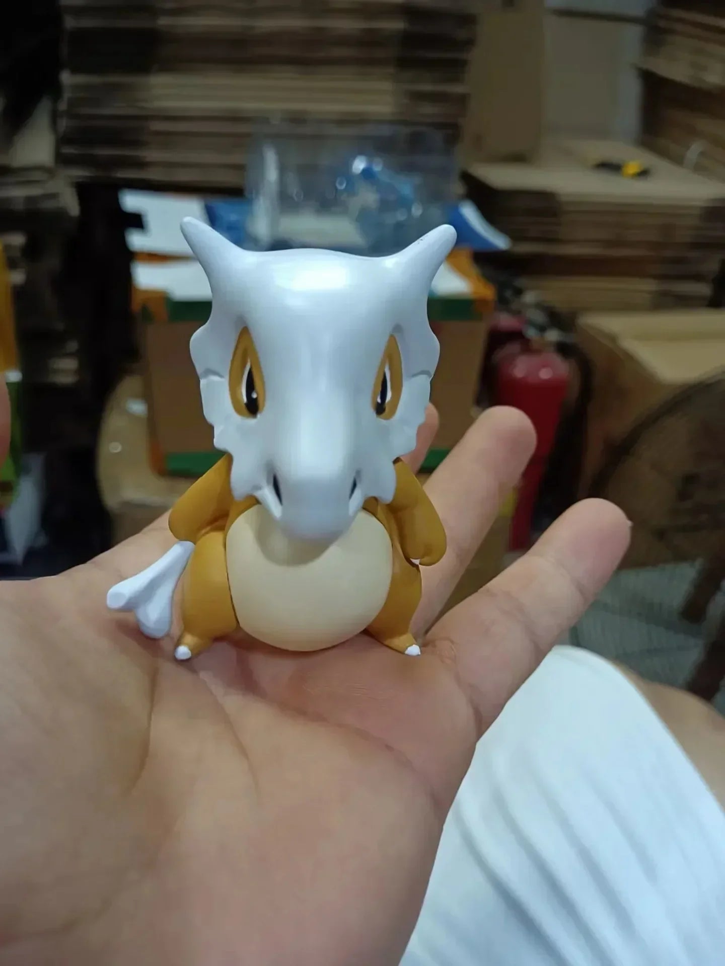 8CM One Piece Pocket Monsters Pokemon Cubone Cute Version Anime Action Figure Toys Beauty World Shop