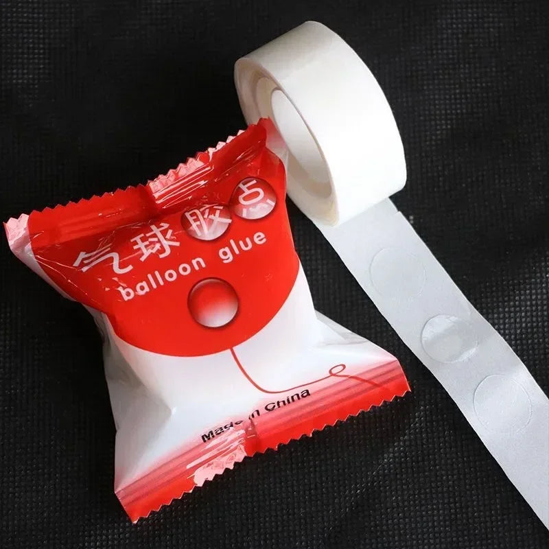 Double Sided Clear Sticky Point Tape Balloon Glue Dot Adhesive Birthday Wedding Party Balloons Glue Sticker Photoes Stand Arch Beauty World Shop