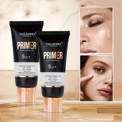 Waterproof Base Transparent Gel Makeup Primer - Full Coverage Matte Foundation With Color Retention, Natural Avocado And Rose Ex Beauty World Shop