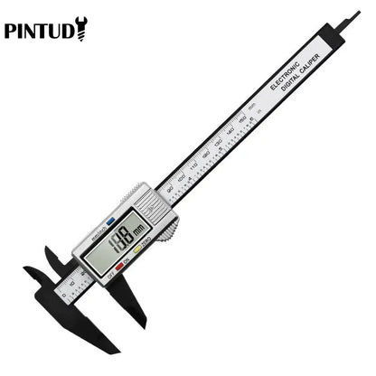 1PC Plastic Vernier Caliper Digital Display Caliper Mini Text Play Caliper Student Vernier Ruler 0 to 150mm Measuring Tool Beauty World Shop