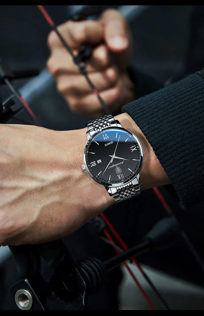 POEDAGAR Luxury Sports Men's Wristwatch Stainless Steel Waterproof Date Man Watch High Quality Casual Fashion Quartz Men Watches Beauty World Shop
