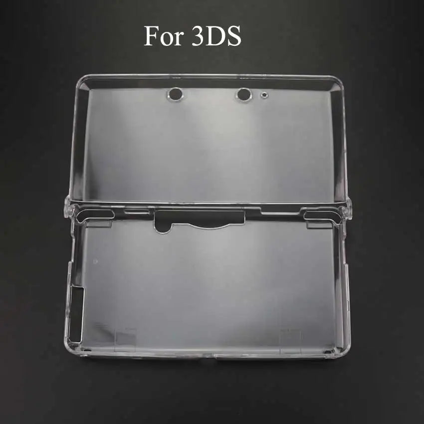 YuXi In Bulk Clear Plastic Crystal Case Protective Case Cover Hard Shell Skin For NDSL NDSi New 3DS XL For GBA SP Game Console Beauty World Shop