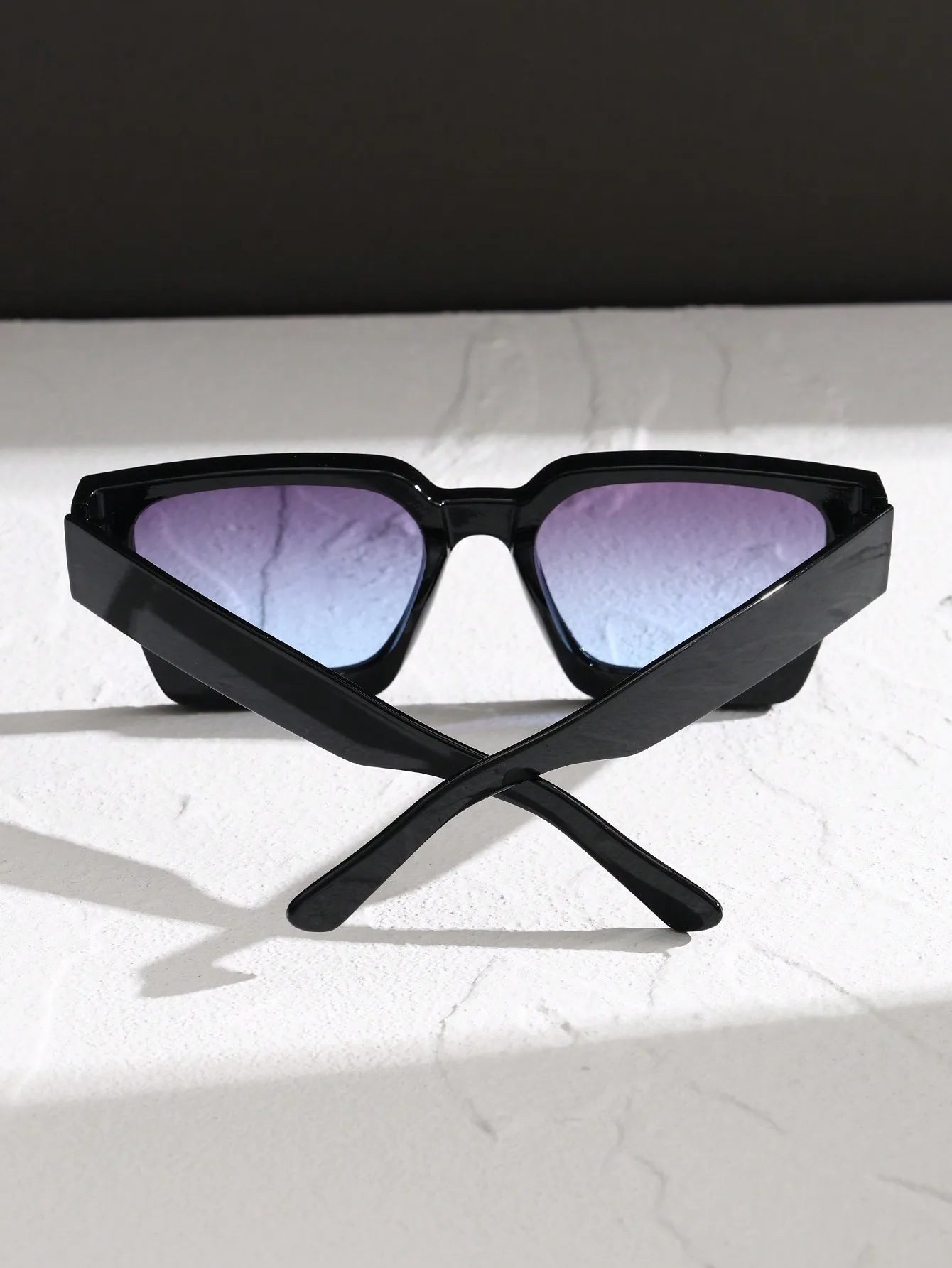 1/2 PC S Classic Fashion Square Plastic Frame Women Sunglasses For Men Daily Life Shades Eyewear Accessories. Beauty World Shop