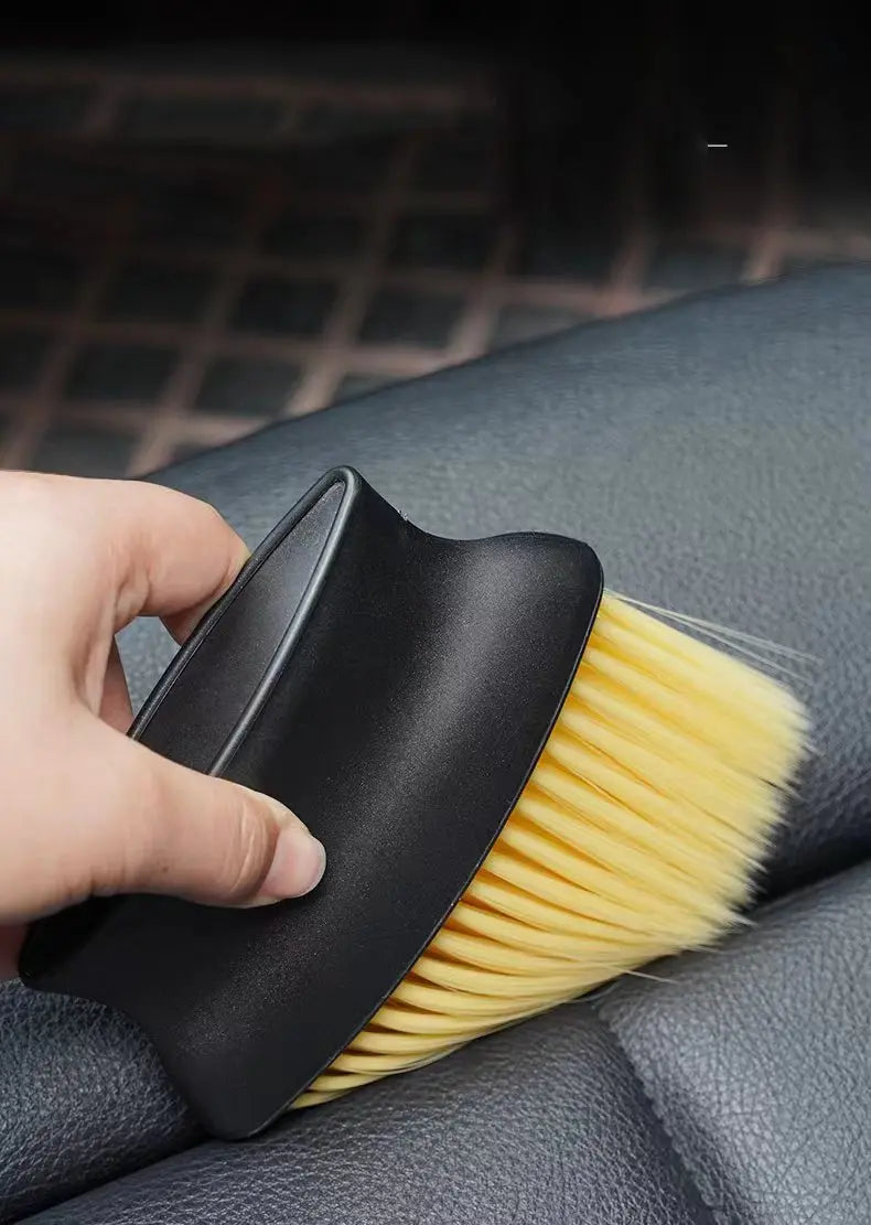 Car interior sweeping dust soft brush car wash tool artifact car interior gap dust brush air outlet cleaning brush Beauty World Shop