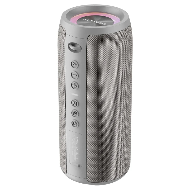 ZEALOT-S51PRO 40W High-power Bluetooth Speaker 3D Stereo Bass Bluetooth Speaker Portable IPX5 Waterproof Suitable TWS Boom Box