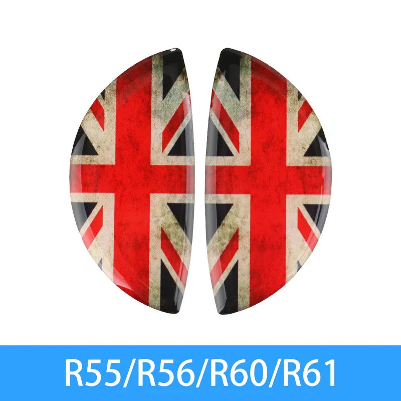 2PCS Car Door Wrist Handles Anti Scratches 3D Stereo Protective Sticker For BMW MINI ONE Cooper S CLUBMAN R55 R56 R60 R61 Decals Beauty World Shop