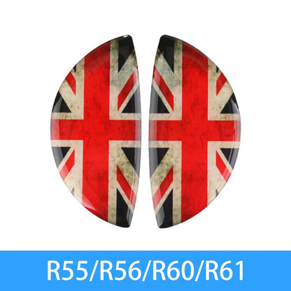 2PCS Car Door Wrist Handles Anti Scratches 3D Stereo Protective Sticker For BMW MINI ONE Cooper S CLUBMAN R55 R56 R60 R61 Decals Beauty World Shop