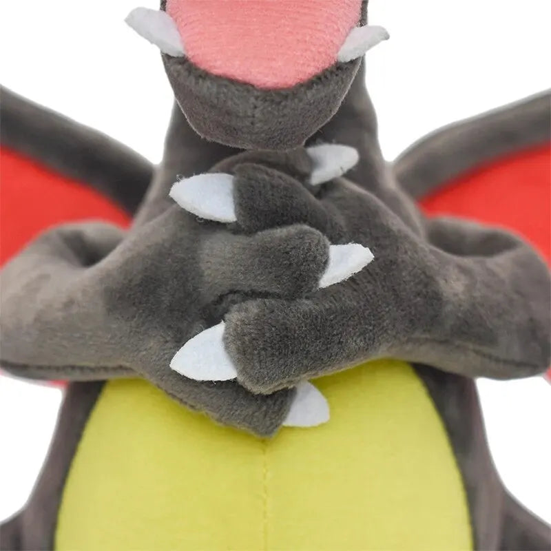 Shiny Charizard Plush Toy 9" Stuffed Doll, Collectible Cartoons for Boys Girls Gift,Gray Beauty World Shop