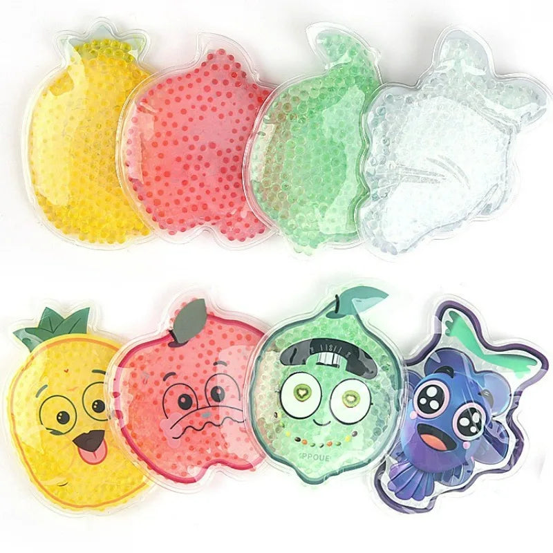 Reusable Cartoon Ice Hot Pack - Gel Bead Compress for Headache, Muscle Pain Relief - Perfect for Sports, Gym & Outdoor Cooling Beauty World Shop