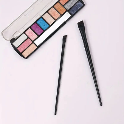 2PCS blade eyeliner brush superfine eye contour makeup brush fine eyeliner Beauty World Shop