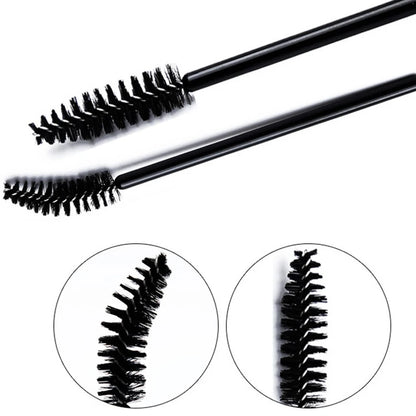 500/1000PCS Eyelashes Brushes Set Wholesaler Lash Mascara Brush For Lashes Extension Eyebrow Wands Applicator Makeup Tools Beauty World Shop