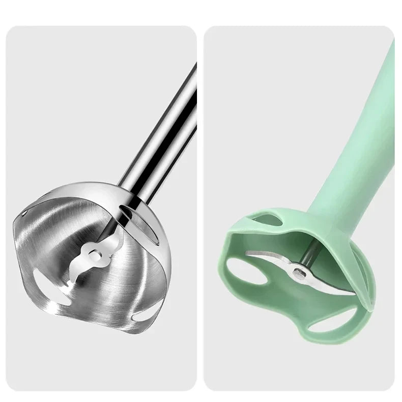HOMEFISH Immersion Hand Stick Blender Electric Food Vegetable Grinder Handheld Stick Mixer for Smoothies Sauces Beauty World Shop