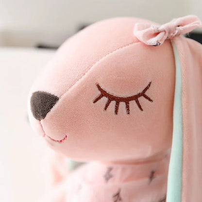 Kawaii Long Ear Rabbit Plush Toys Baby Sleep Comfort Dolls Stuffed Soft Animal Toys Lovely Rabbit for Children Girls Room Decor Beauty Fashion