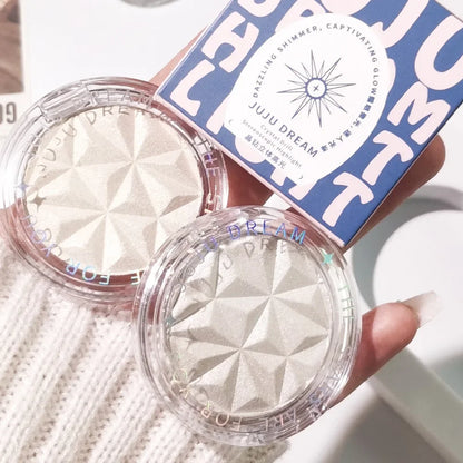 Shimmer Diamond Glow Highlighter – 2-Color Palette for Contour, Brighten, Radiant Skin, Festival & Party Makeup Essential Tool Beauty World Shop