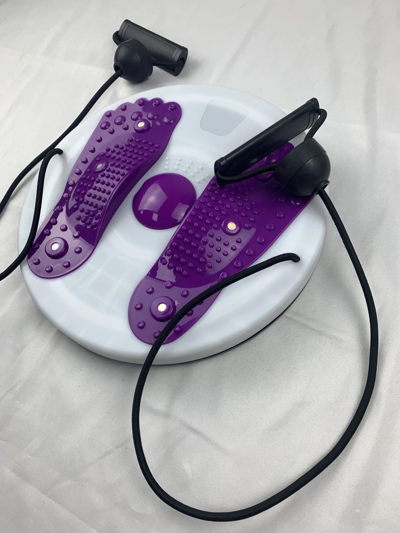 Exercise Waist Twisting Disc Foot Massage Waist Torsion Disc Fitness Equipment Portable Magnetic Tension Waist Twisting Machine Beauty World Shop