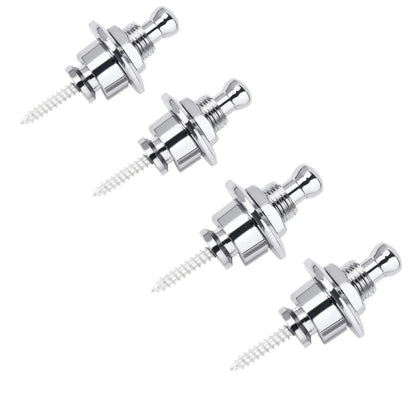 Guitar Strap Buttons Pins 1/2PCS 3 Color For Choose Premium Guitar Strap Locks Metal Security Strap Buttons Metal End Pins Beauty World Shop