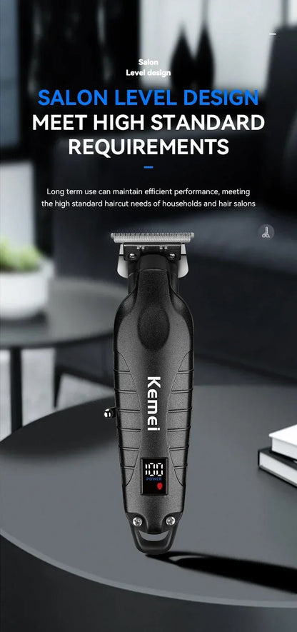 Kemei KM-2293 Hair Cutting Machine Professional Rechargeable Barber Hair Clippers Electric Hair Trimmers Cordless for Men Kemei Beauty Trend Shop