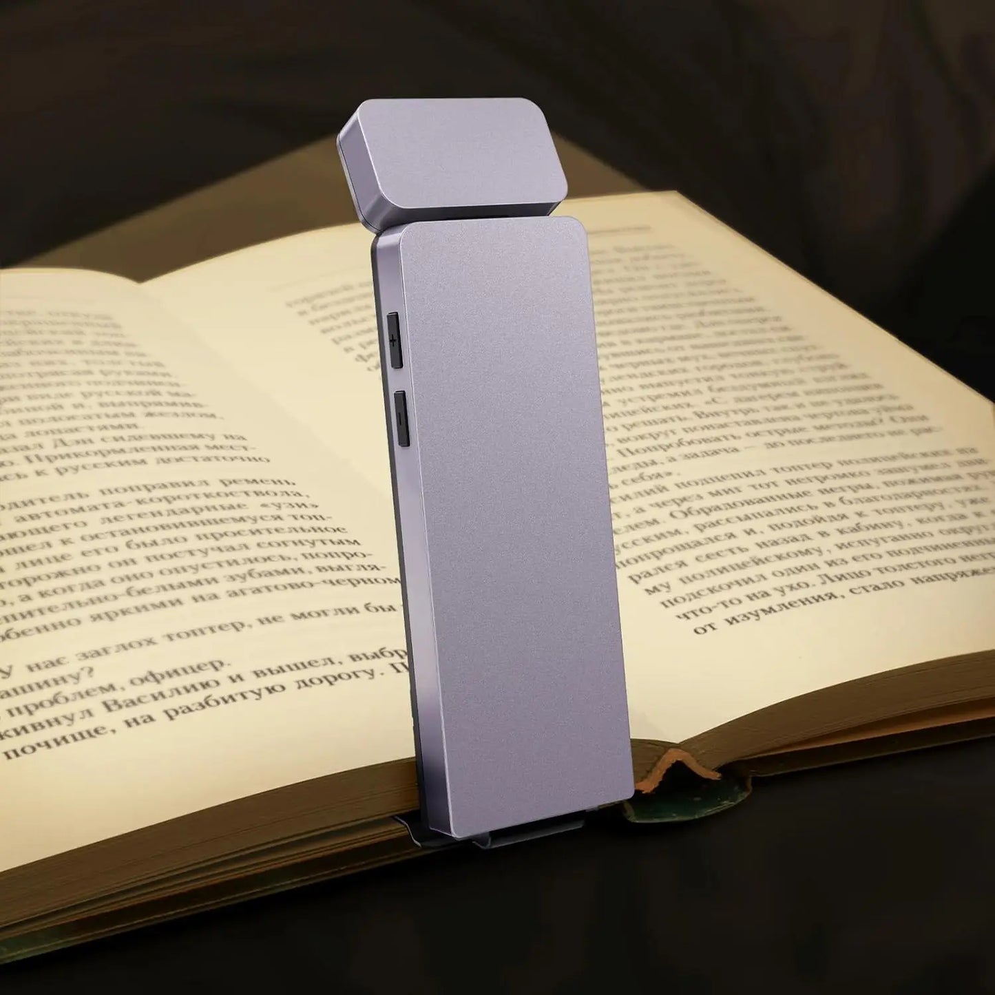 LED Rechargeable Clip-On Book Light 3 Colors 5 Brightness Bed Reading Night Light  Eye-Protection Bookmark Lamp Mini Book Lamp Beauty World Shop