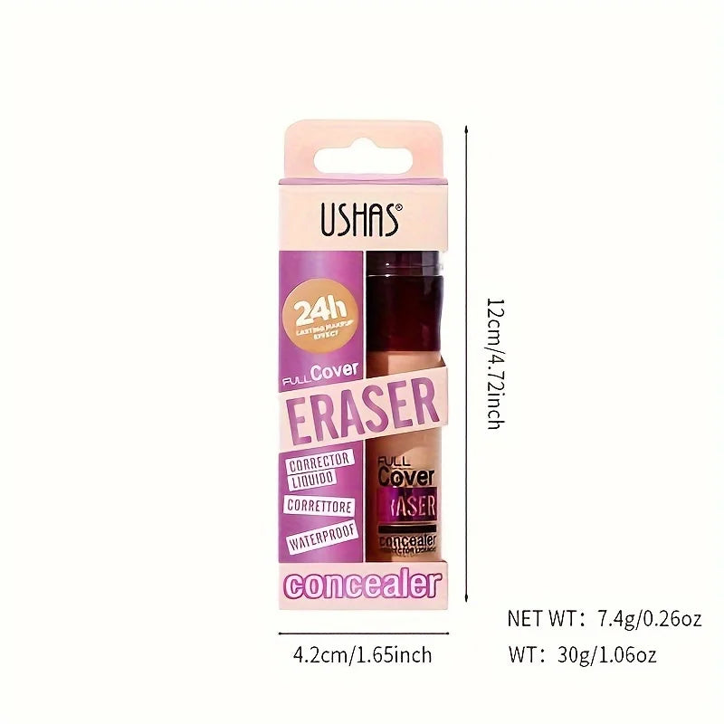 New Sponge Head Concealer for Dark Circles Freckles Acne Pigmentation and Blemishes Long Lasting Moisturizing Liquid Foundation Beauty World Shop