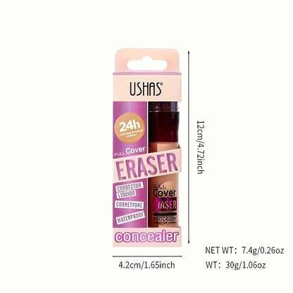 New Sponge Head Concealer for Dark Circles Freckles Acne Pigmentation and Blemishes Long Lasting Moisturizing Liquid Foundation Beauty World Shop