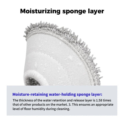 Mop Cloths For Xiaomi X10 Plus S10 Plus X20 Plus 5C 5 5Pro Omni 1S Omni 2 M30 Pro M30S OV31GL OV42CN OV21GL Vacuum Mop Parts Beauty World Shop