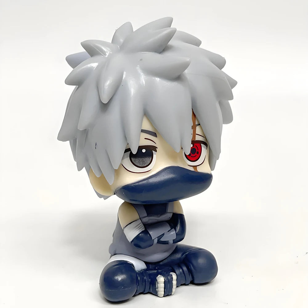9.5/10cm Naru Shippuuden Anime Figure Q Version Kakashi Uchiha Itachi Action Figure Collection Model Toys Beauty World Shop