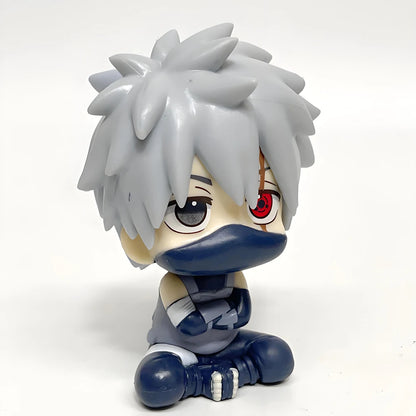 9.5/10cm Naru Shippuuden Anime Figure Q Version Kakashi Uchiha Itachi Action Figure Collection Model Toys Beauty World Shop