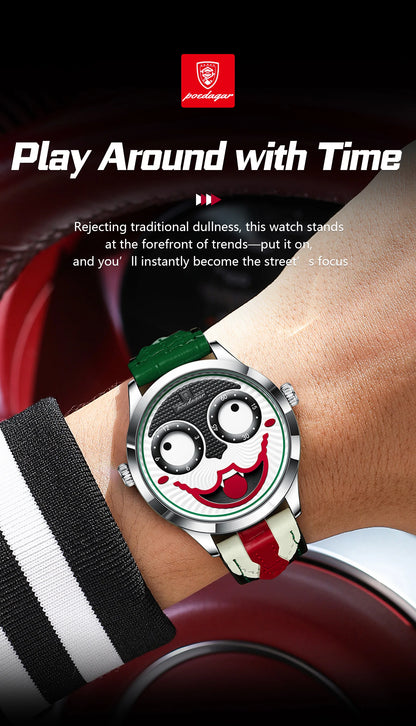 POEDAGAR Original Luxury Watch For Man Waterproof High Quality Male Wristwatch Quartz Leather Sports Fashion Men's Watches Reloj Beauty World Shop
