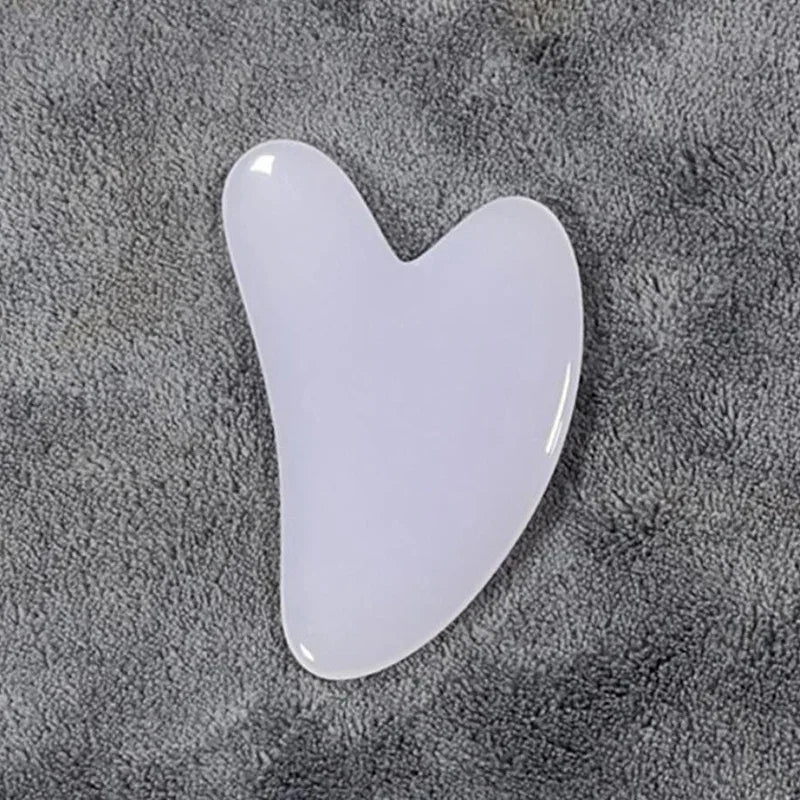 Heart Shape SPA Massage Beeswax  Scraping Massage Scraper Face Massager Acupuncture Guasha Board Massager For Face Pulling Skin Beauty World Shop