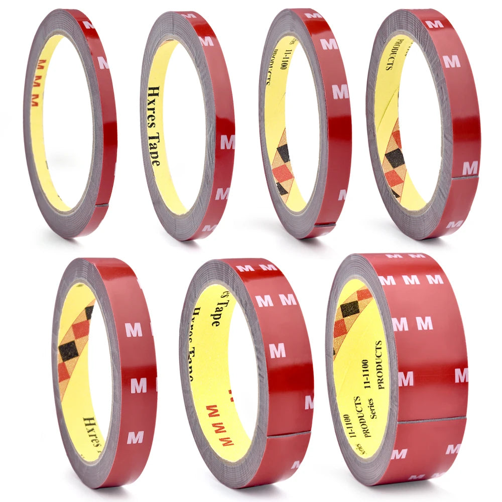 3Meters Strong Double Sided Adhesive Tape With High Viscosity For Automotive Use High Temperature Resistant Fixed Adhesive Patch Beauty World Shop