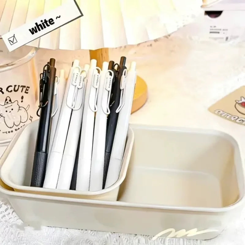 Creative Press Neutral Pen Signature Pen Black Pen Student Supplies Quick Drying Pen Stationery Beauty World Shop