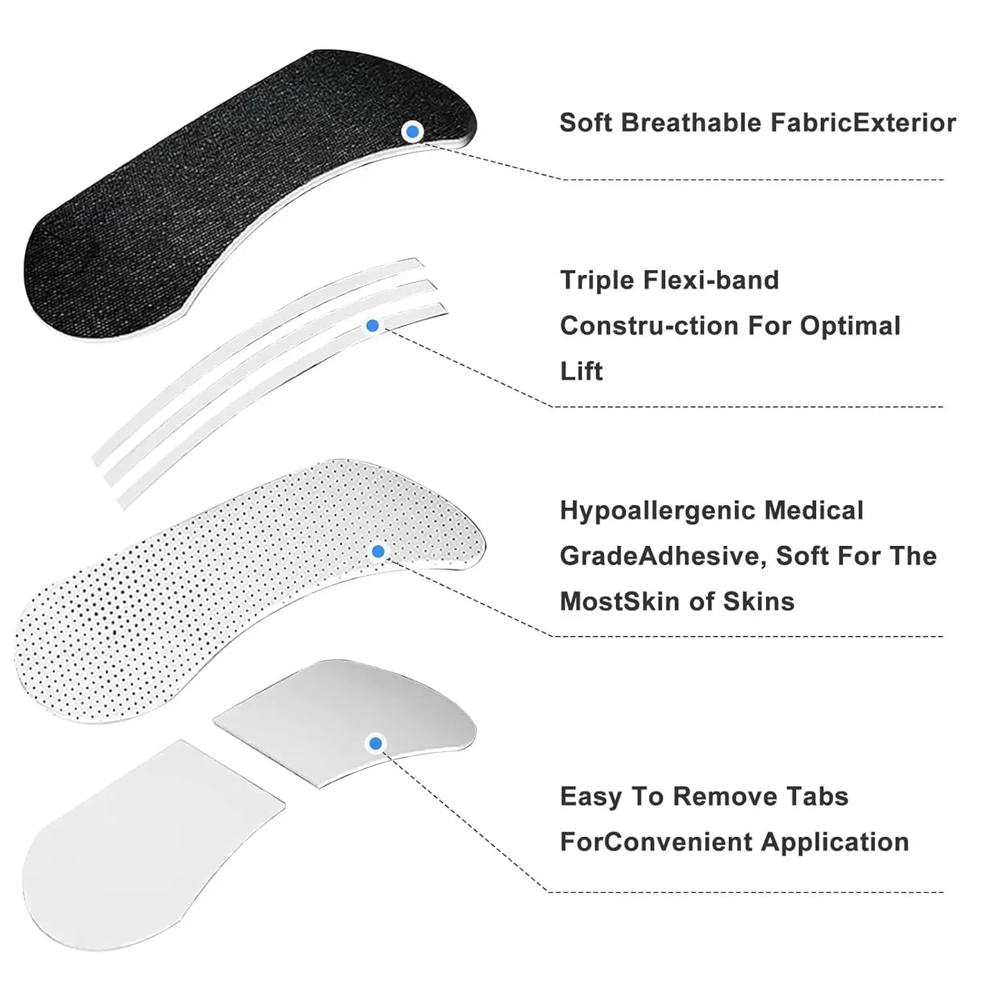 Anti Snoring Nose Strips for Breathing Correction Physical Expansion Breathable Nasal Patch Better Sleep Anti-Snoring Nasal Stri Beauty Trend Shop