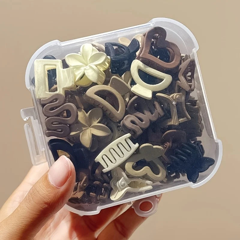 5/10/20/30pcs Beige Mixed Pack Small Clips, Cute Girl Accessories - Perfect for Daily Use, Special Occasions, or Travel Gifts Beauty World Shop